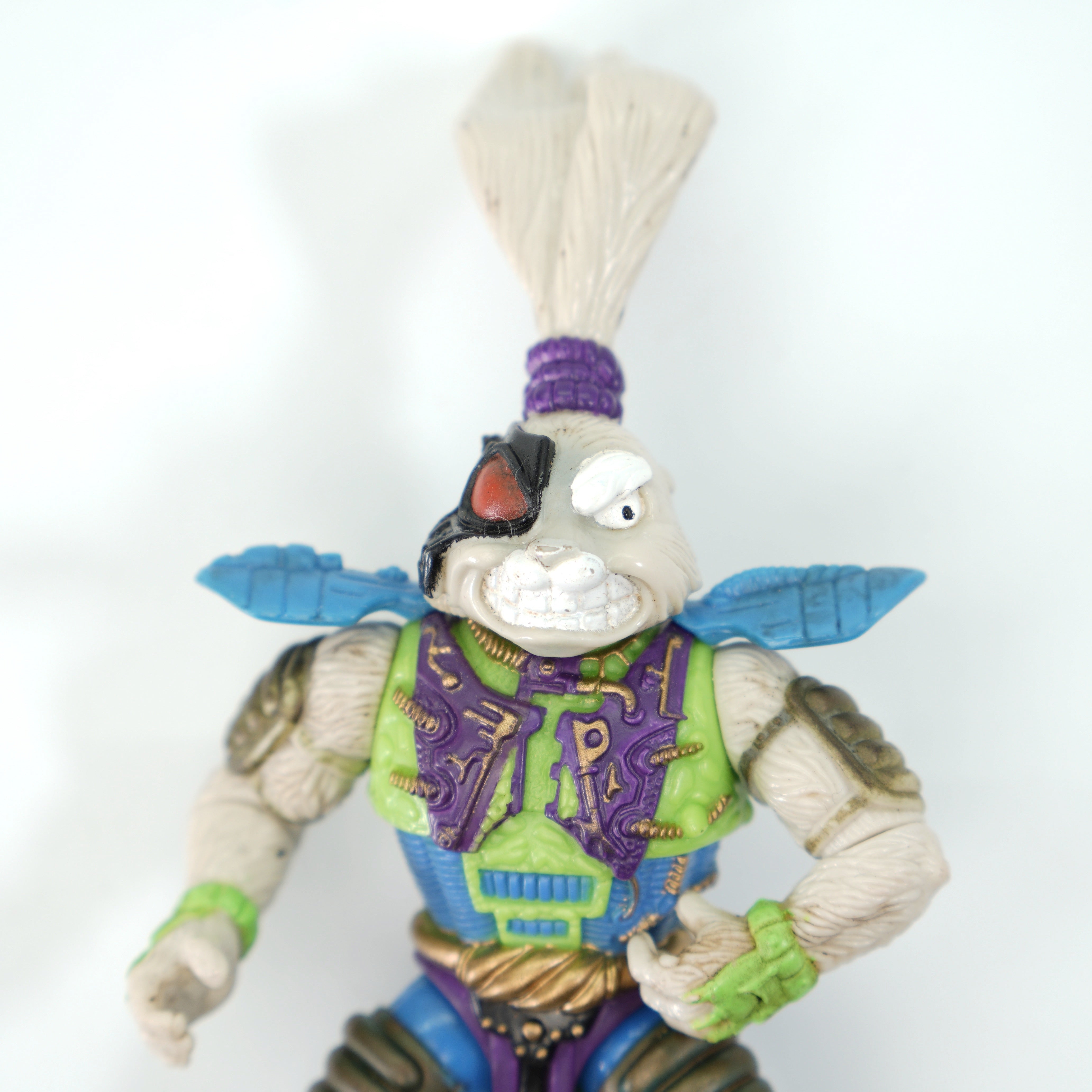 1991 Space Usagi TMNT Complete with Figure, Accessories, and Full Cardback