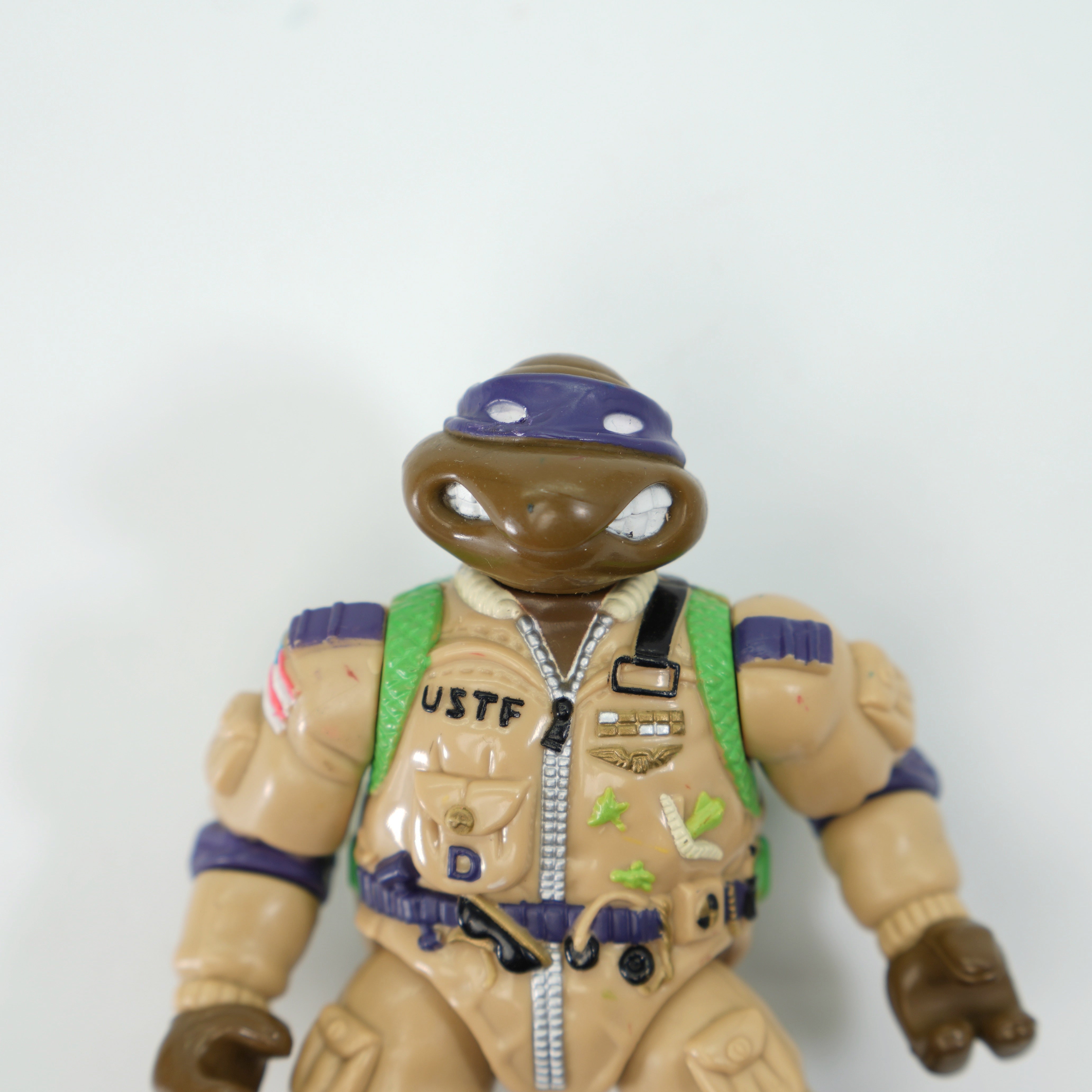 1991 Pro Pilot Don TMNT Complete with Figure, Accessories, and Full Cardback