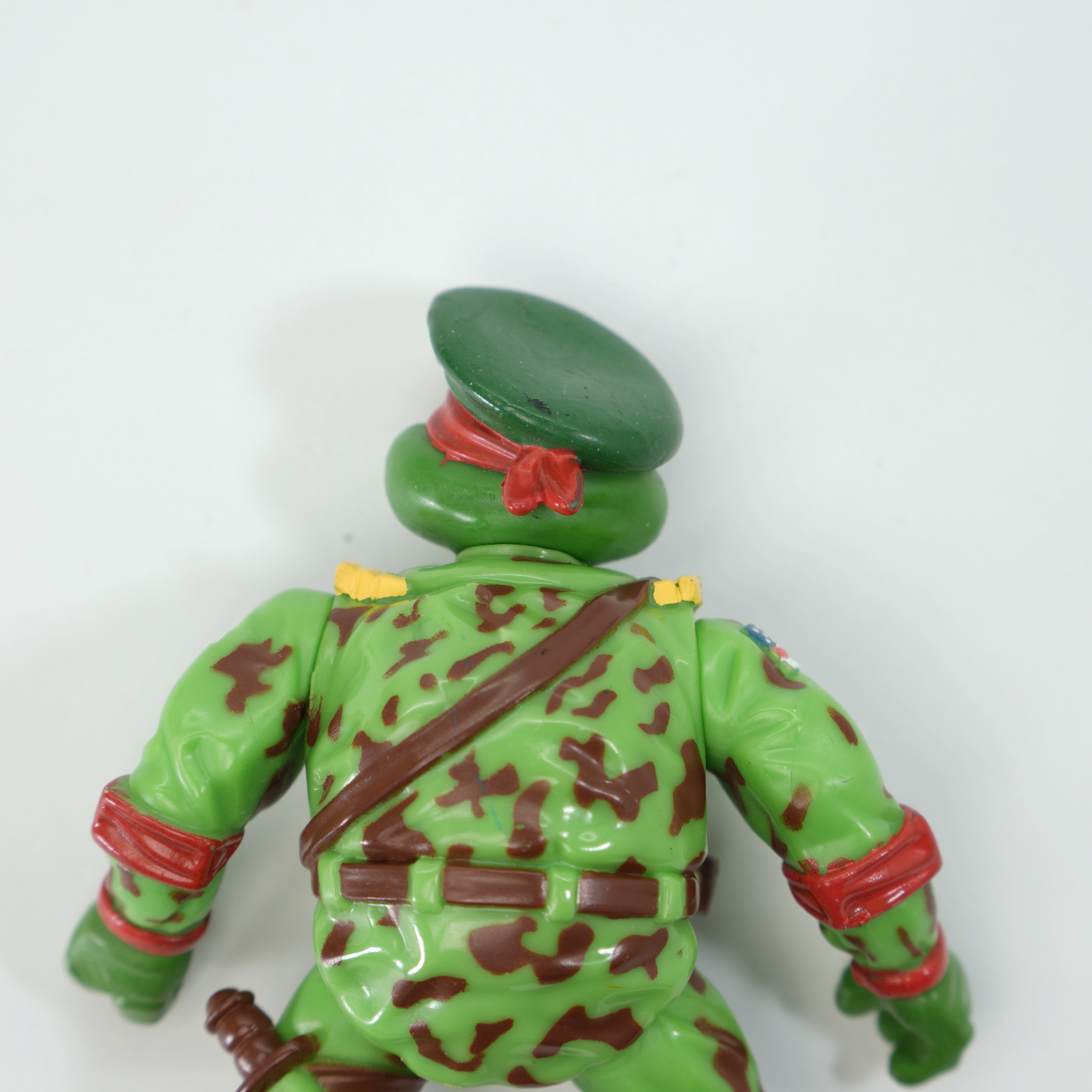 1991 Raph The Green Teen Beret TMNT Complete with Figure, Accessories, and Unpunched Cardback