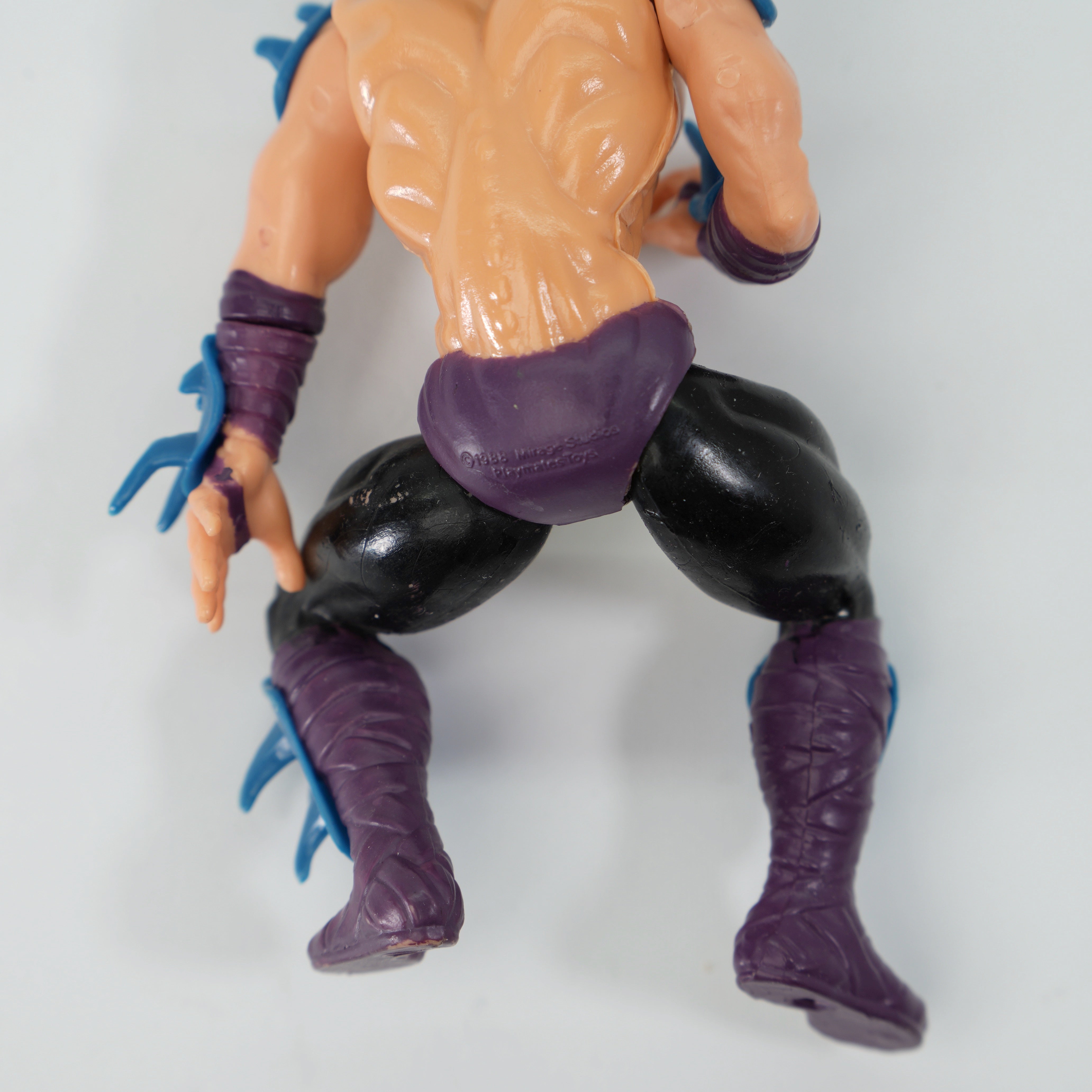 1988 Shredder Soft Head TMNT Complete with Figure, Accessories, and 10 Back Cardback