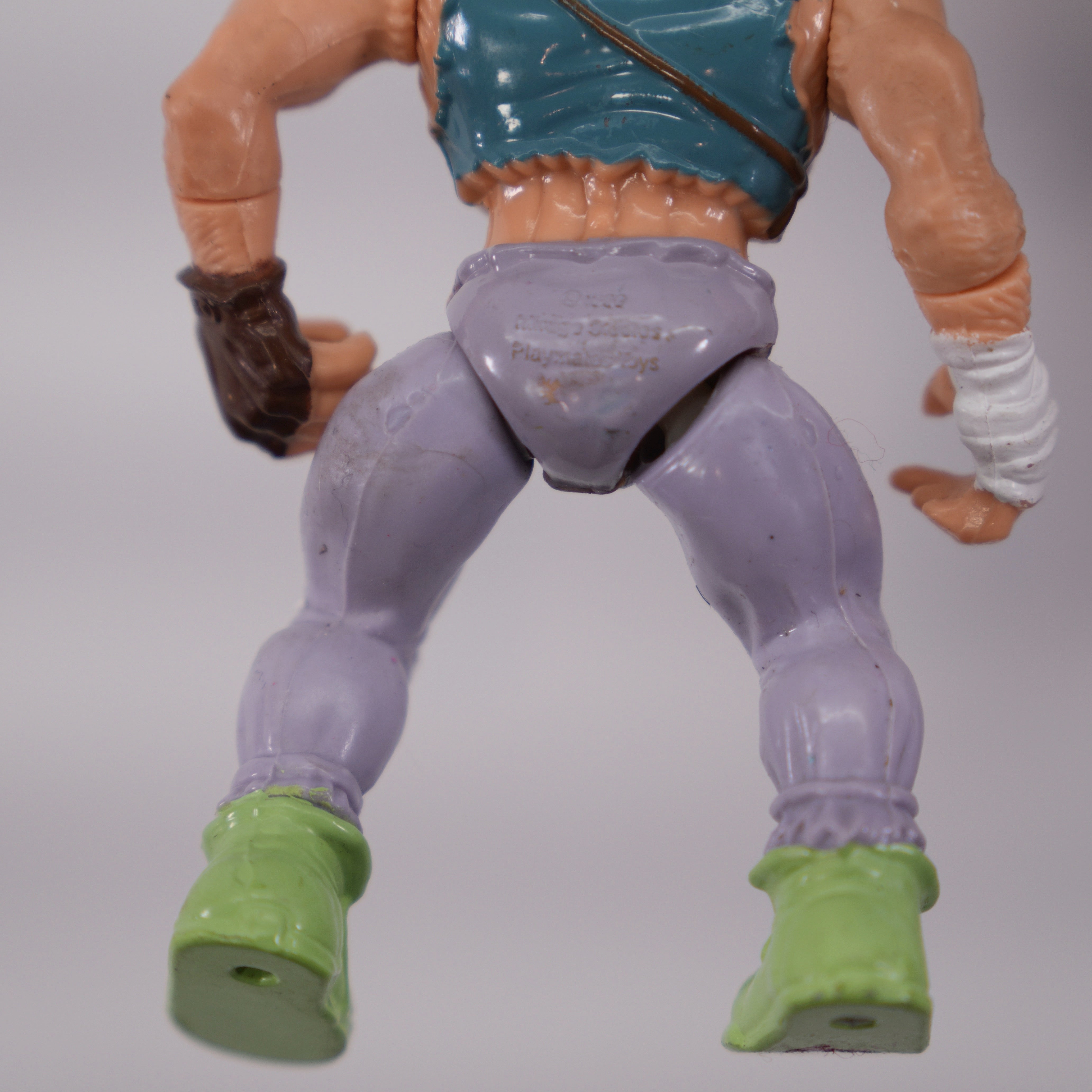 1989 Casey Jones TMNT Complete with Figure, Accessories, and Unpunched Cardback