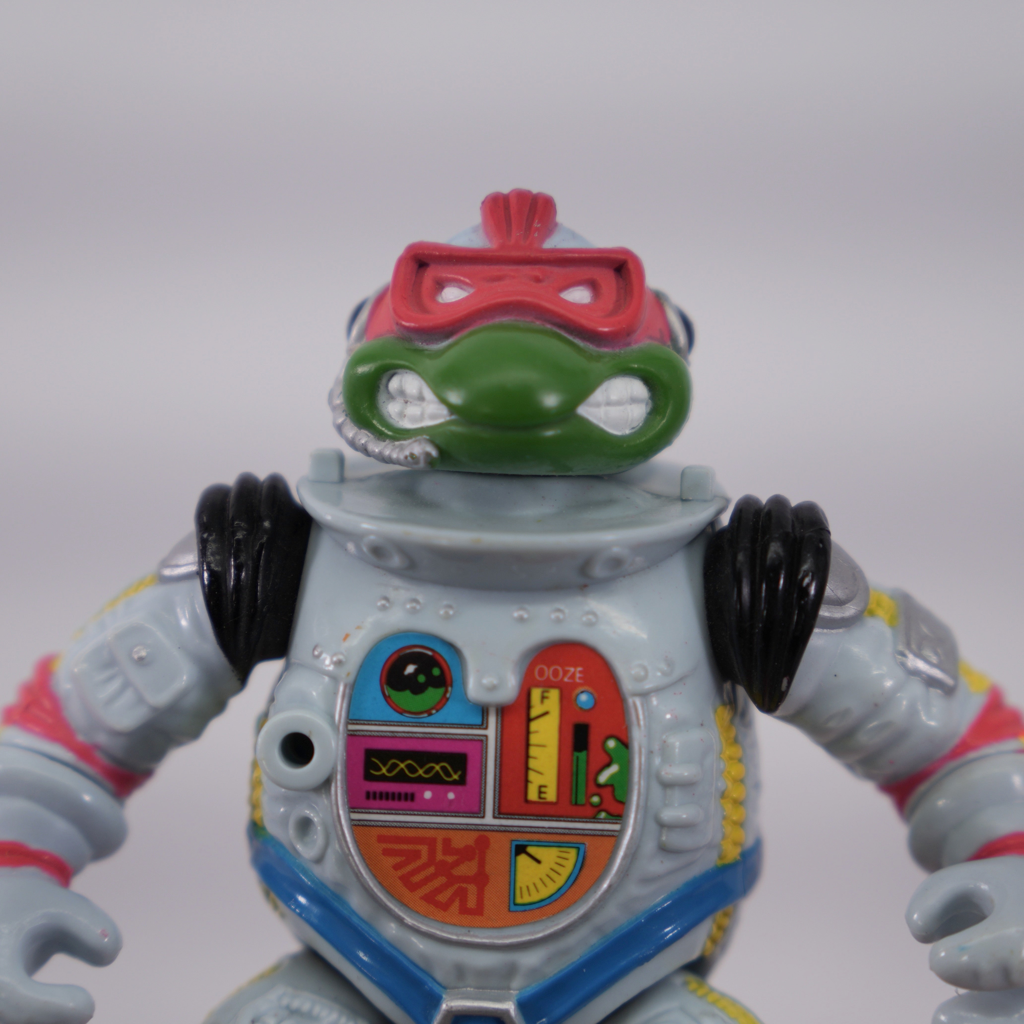 1990 Raph, The Space Cadet TMNT Complete with Figure, Accessories, and Full Cardback