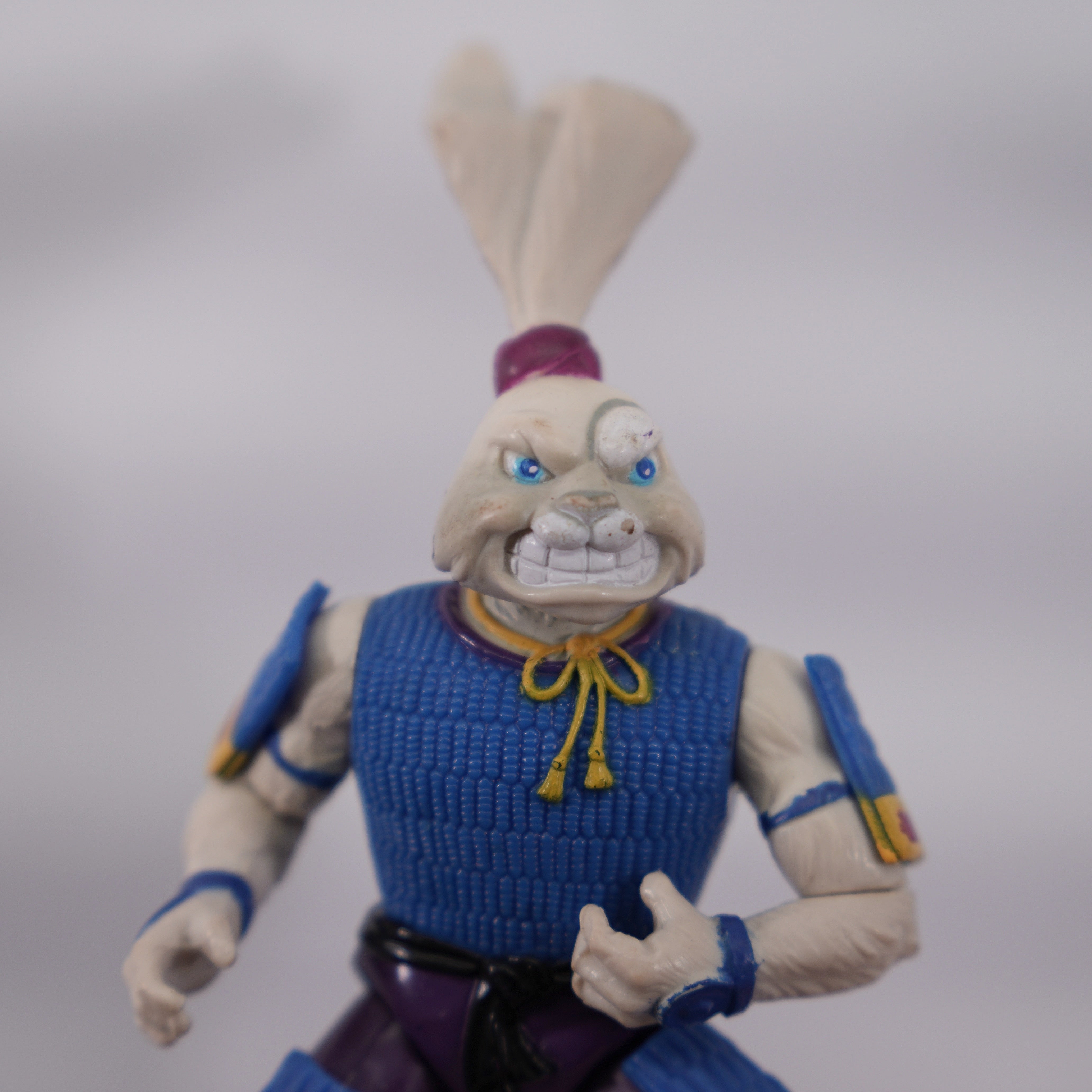 1989 Usagi Yojimbo TMNT Complete with Figure, Accessories, and Unpunched Cardback