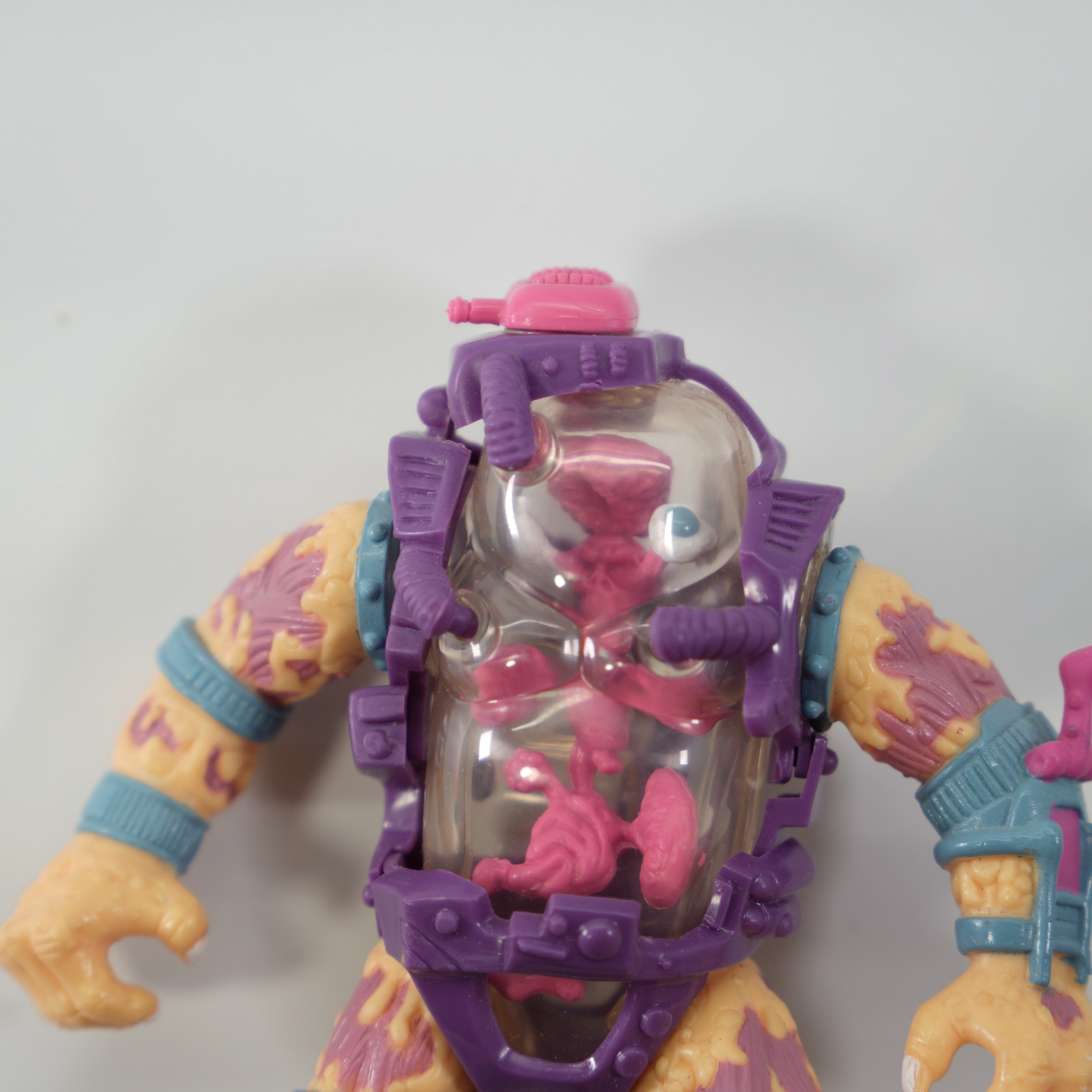 1990 Mutagen Man TMNT Complete with Figure, Accessories, and Unpunched Cardback