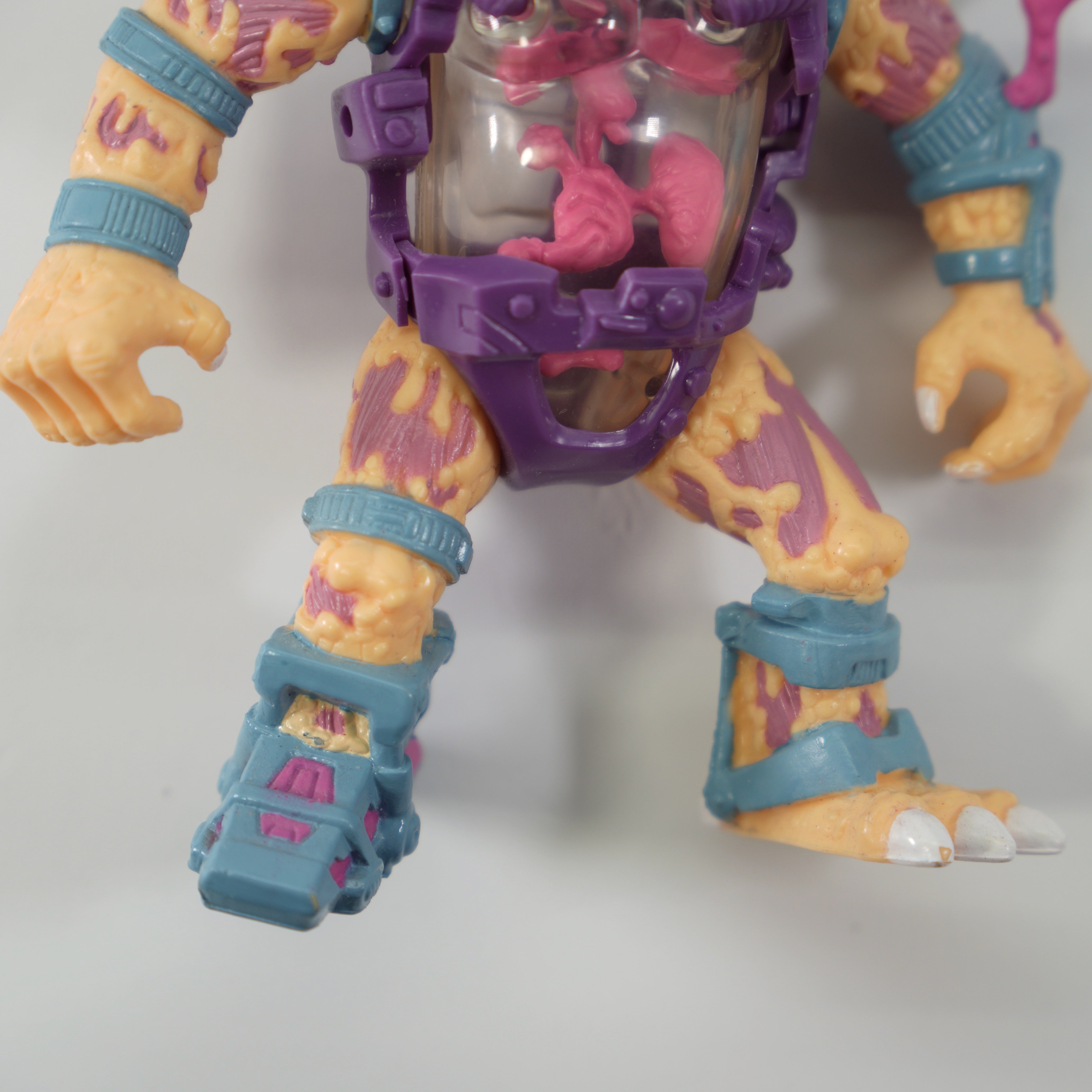 1990 Mutagen Man TMNT Complete with Figure, Accessories, and Unpunched Cardback