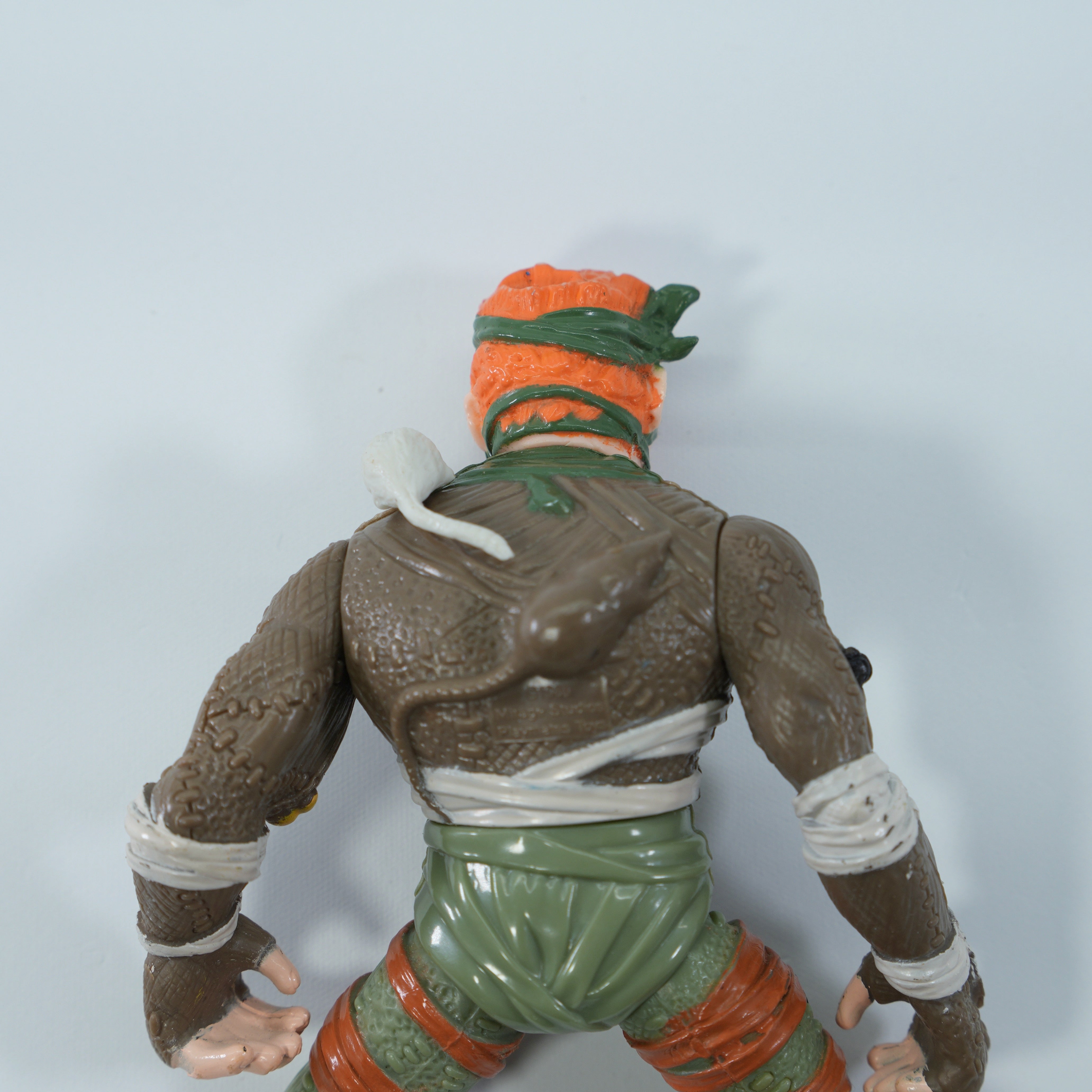 1989 Rat King TMNT Complete with Figure, Accessories, and Full Cardback