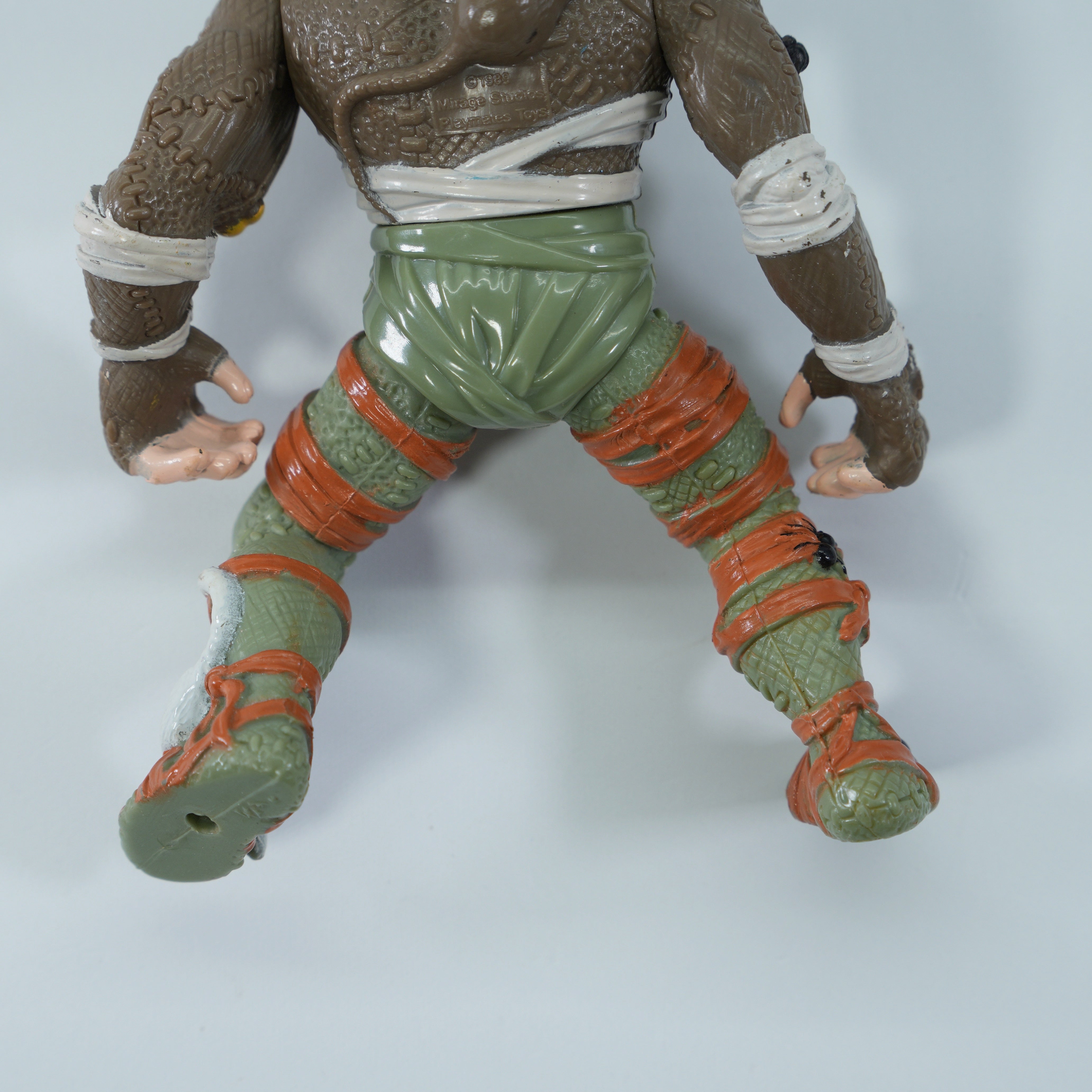 1989 Rat King TMNT Complete with Figure, Accessories, and Full Cardback