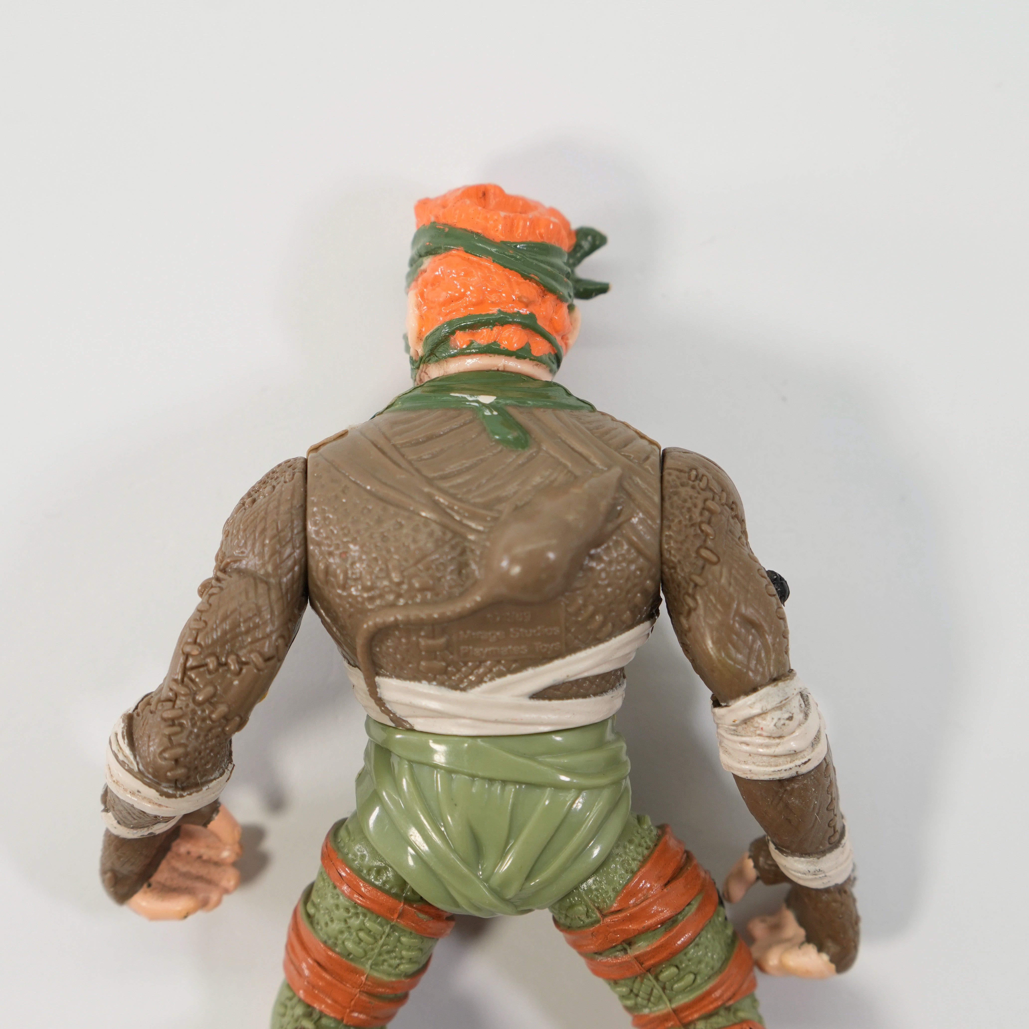 1989 Rat King TMNT Complete with Figure, Accessories, and Full Cardback