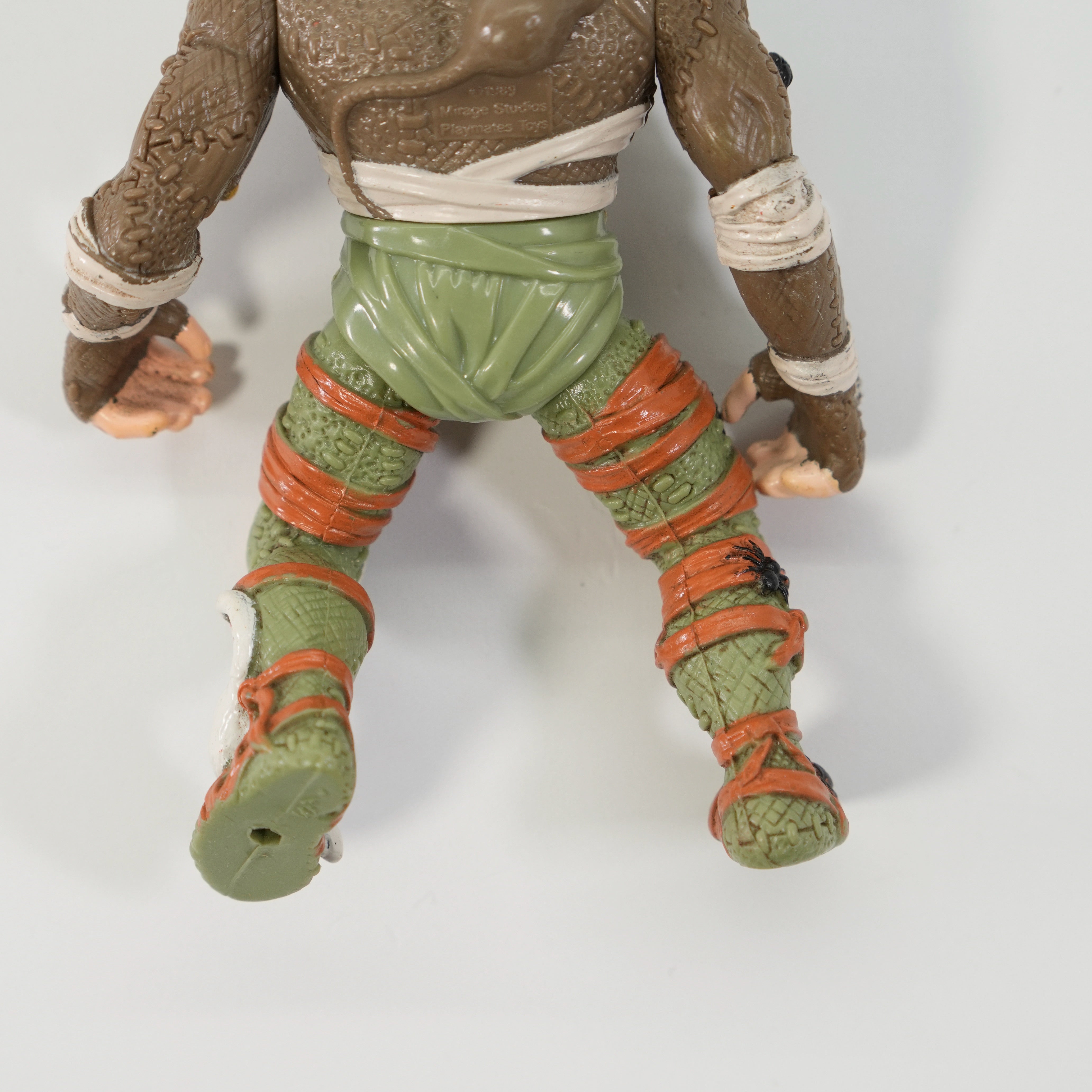 1989 Rat King TMNT Complete with Figure, Accessories, and Full Cardback