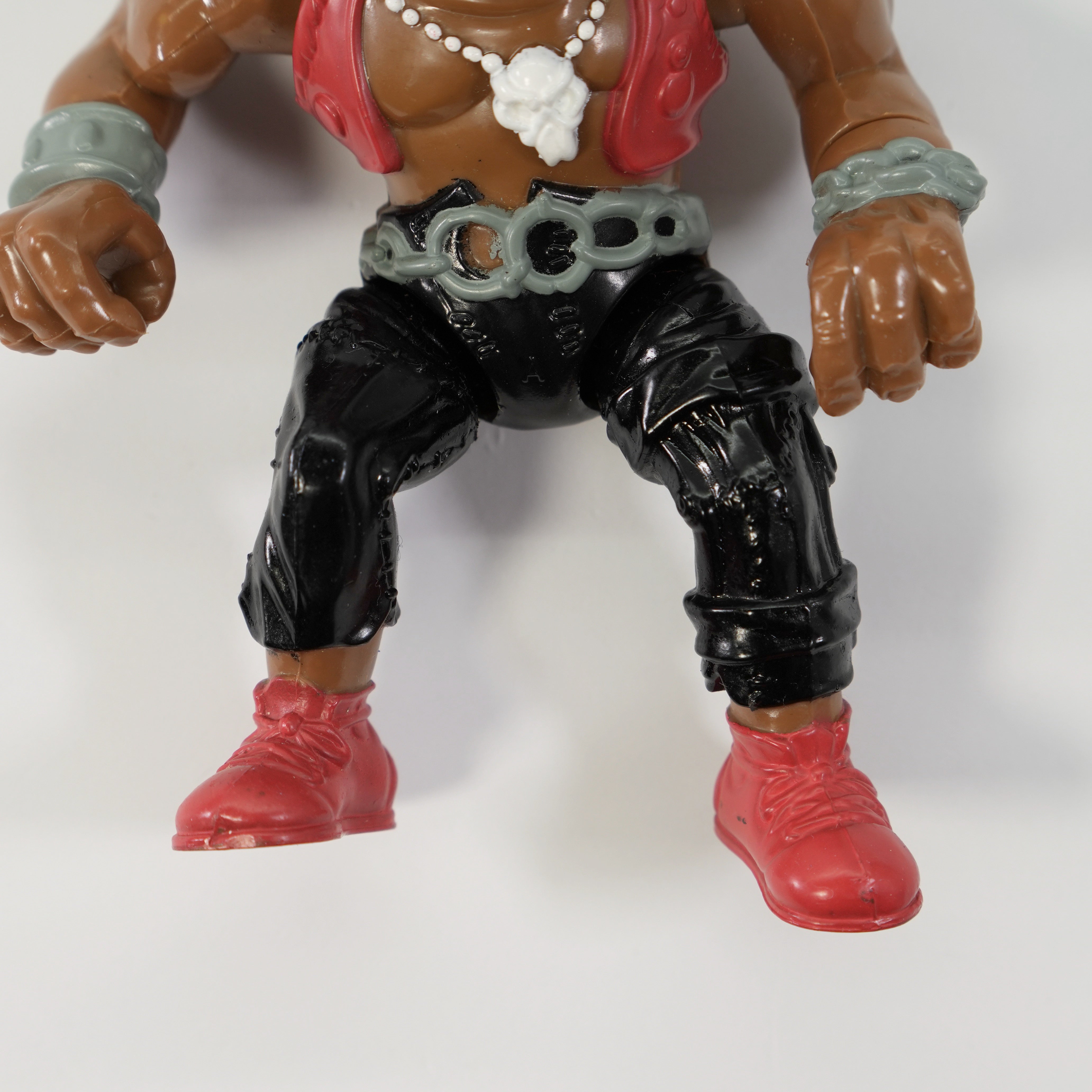 1988 Bebop Hard Head TMNT Complete with Figure, Accessories, and Full Cardback