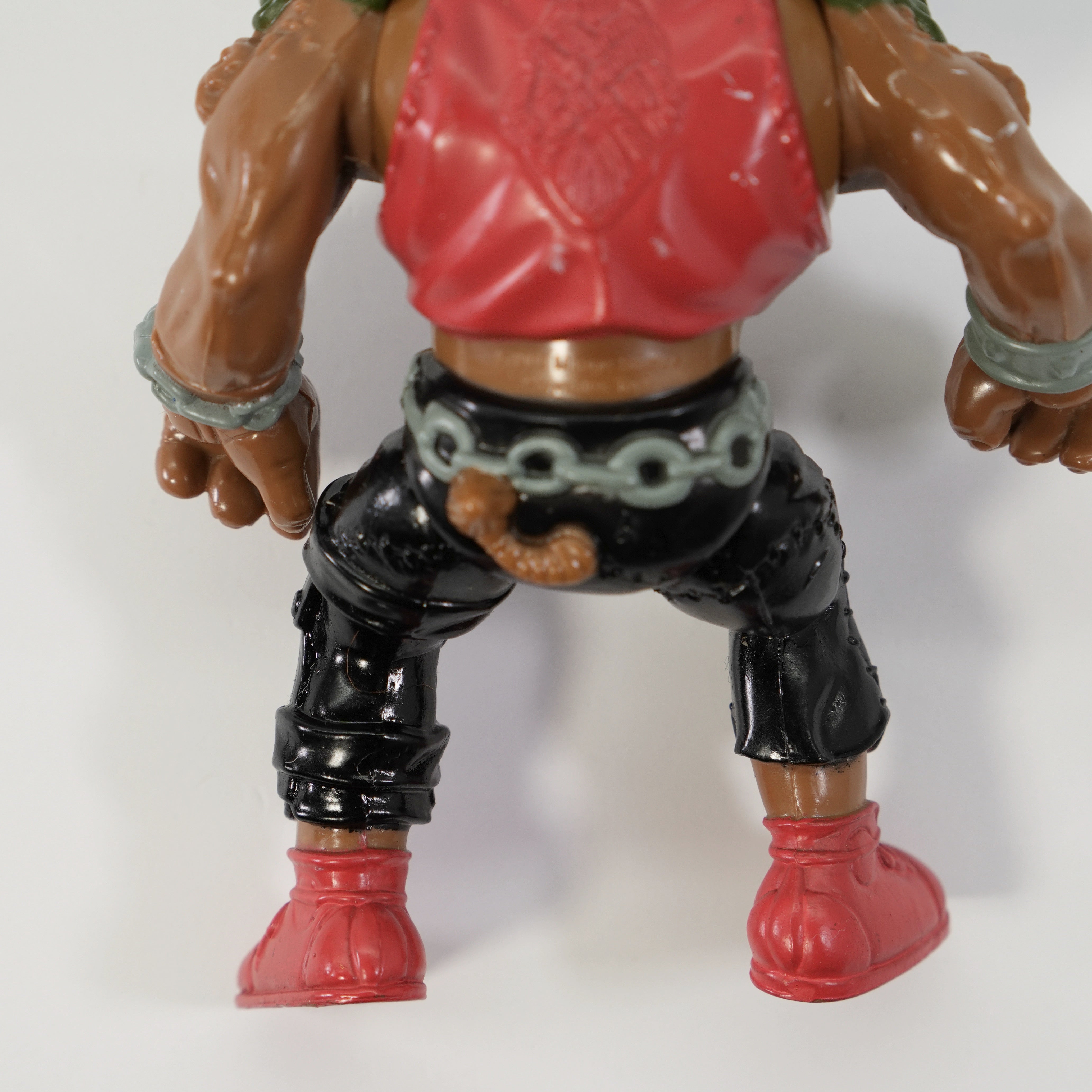 1988 Bebop Hard Head TMNT Complete with Figure, Accessories, and Full Cardback